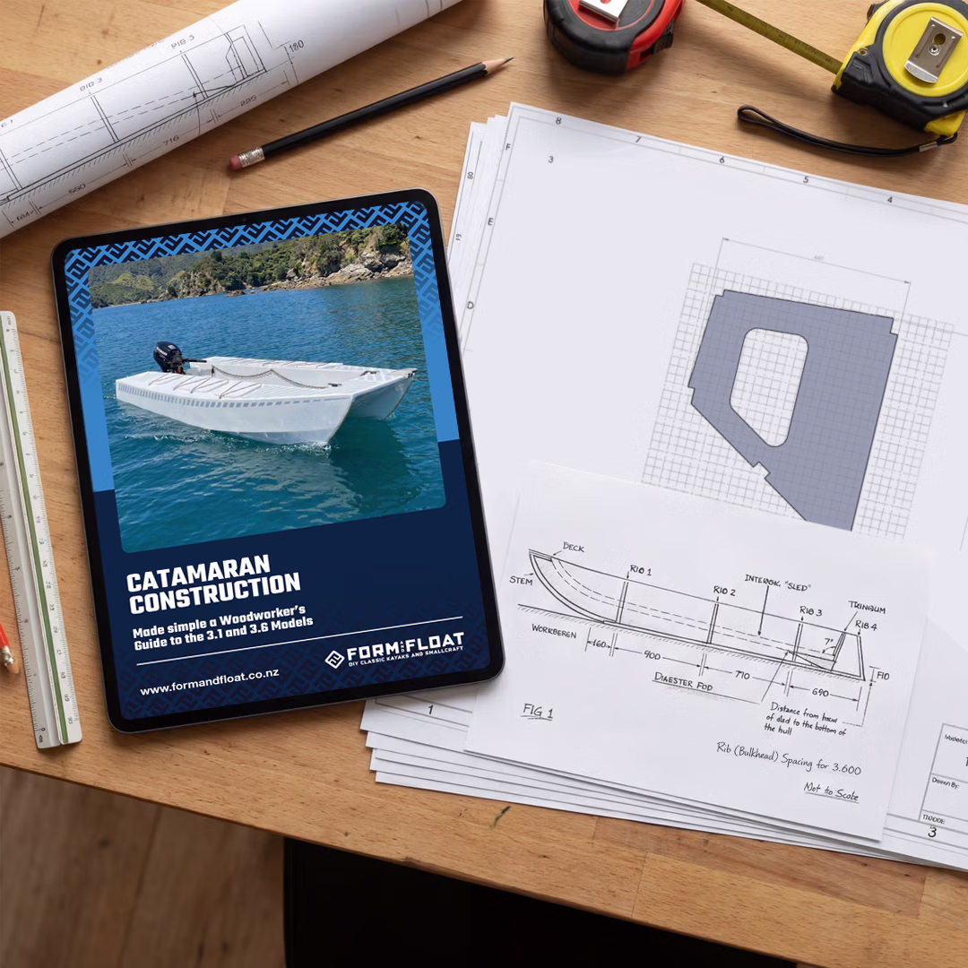 Catamaran 3.1m & 3.6m Digital Construction Plans